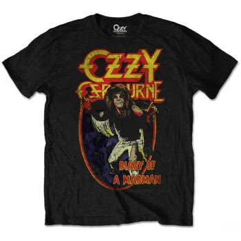 Ozzy Osbourne - Diary of a Mad Man Unisex XX-Large T-Shirt - Black