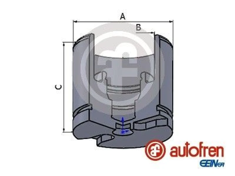 Image of AUTOFREN SEINSA Brake caliper piston AUTOFREN SEINSA D025520
