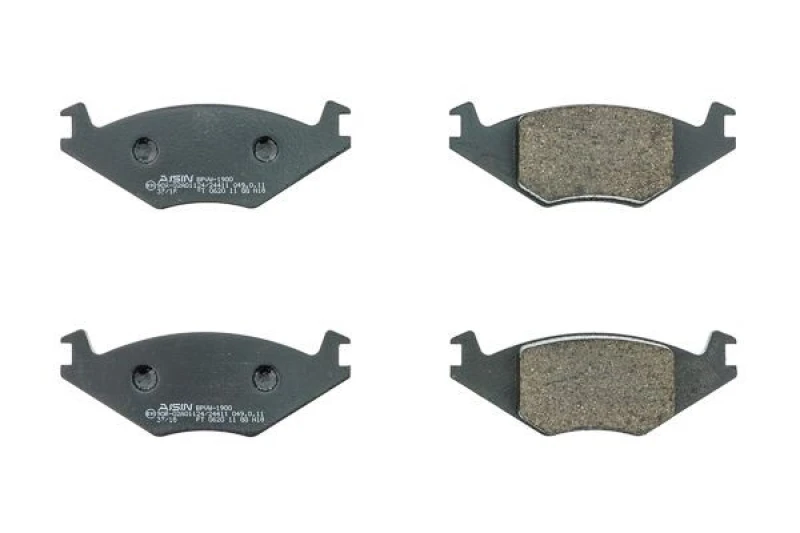 Image of AISIN Brake pad set AISIN BPVW-1900