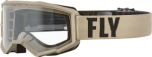 Image of Fly Racing Focus Motocross Goggles, black-red-orange, black-red-orange