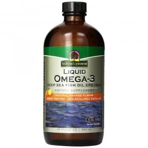 image of Natures Answer Omega 3 Liquid 480ml