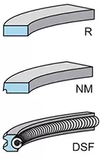 image of Piston Ring Kit 800058810000 by Kolbenschmidt