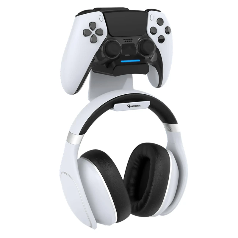 Image of Subsonic Charging Dock For Playstation 5 PS5 Slim Charging and Cables One Size White 71782301000