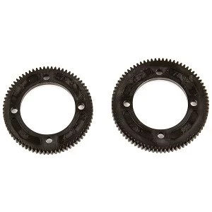 Image of TEAM ASSOCIATED B74 CENTRE DIFF SPUR GEARS, 72/78 TOOTH