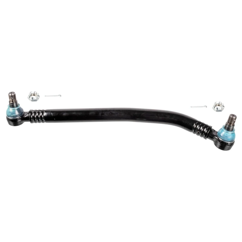 Image of FEBI BILSTEIN 39376 Centre Rod Assembly Front Axle, with crown nut Centre Rod Assembly (285)