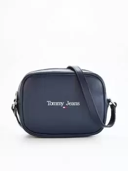 image of Tommy Jeans Essential Pu Camera Bag - Navy