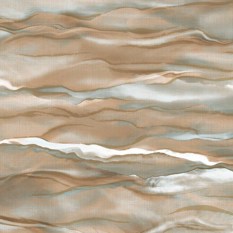 Image of Design ID DID Desert Sands Bronze & Green Wallpaper Brown unisex One Size