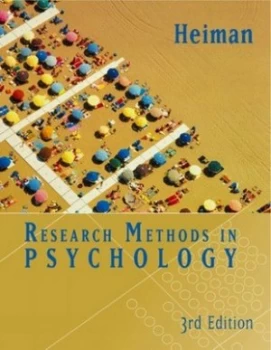 Image of Research Methods in Psychology by Gary Heiman Hardback