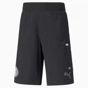 image of PUMA Fußball King Mens Football Shorts, Black, size Small, Clothing