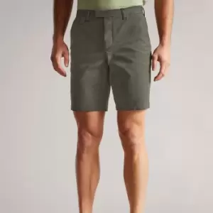 image of Ted Baker Mens Ashford Shorts - Khaki - W32