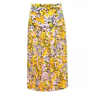 image of Ted Baker Anggela Midi Skirt - Black