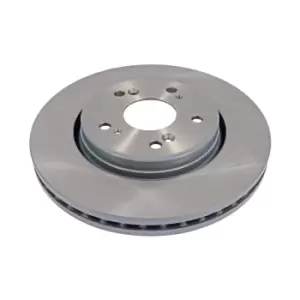 Image of Blue Print Pair of Internally Vented Painted Brake Disc Rotor ADH243104 FRONT