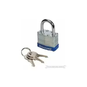 image of Silverline 704400 Laminated Padlock 50Mm