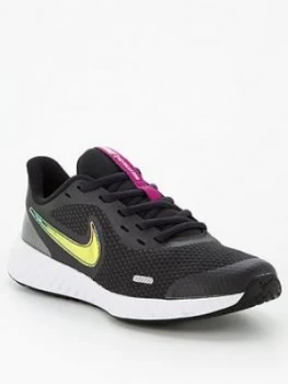 Image of Nike Junior Revolution 5 - Black, Size 3