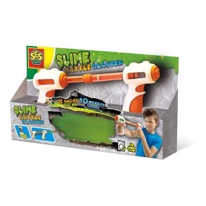 image of SES Creative - Childrens Slime Battle Blaster Toy (Multi-colour)