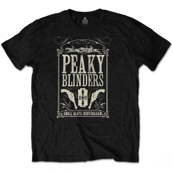 Image of Peaky Blinders - Soundtrack Unisex X-Large T-Shirt - Black