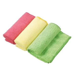 Image of Robert Dyas Microfibre Cloths - Pack of 3