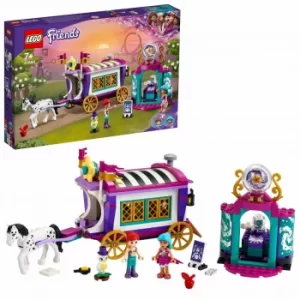 image of Lego Friends Magical Funfair Caravan and Horse Set 41688