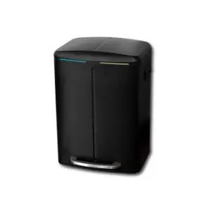 Image of Addis Twin Compartment 40L Bin - Matte Black