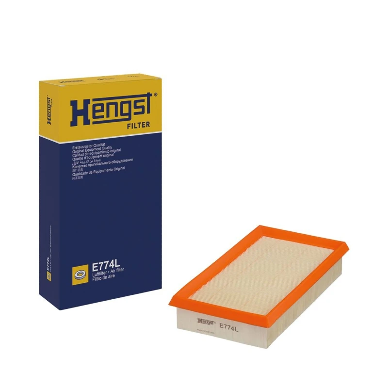 Image of HENGST FILTER E774L Air filter Filter Insert Air Filter (8)