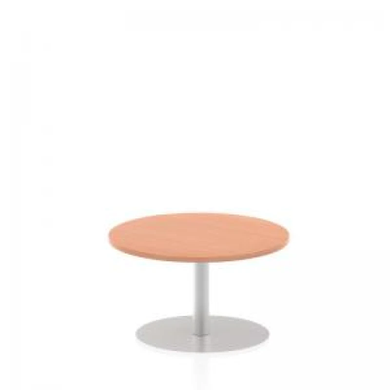 Image of Dynamic Italia 800mm Poseur Round Table Beech Top 475mm High Leg ITL0118