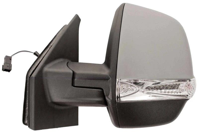 Image of PRASCO FT9107144 Wing mirror Left, Manual, Internal Adjustment, primed Outside Mirror (50)