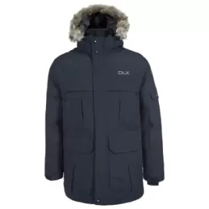 Image of Trespass Mens Highland Waterproof Parka Jacket (XL) (Black)
