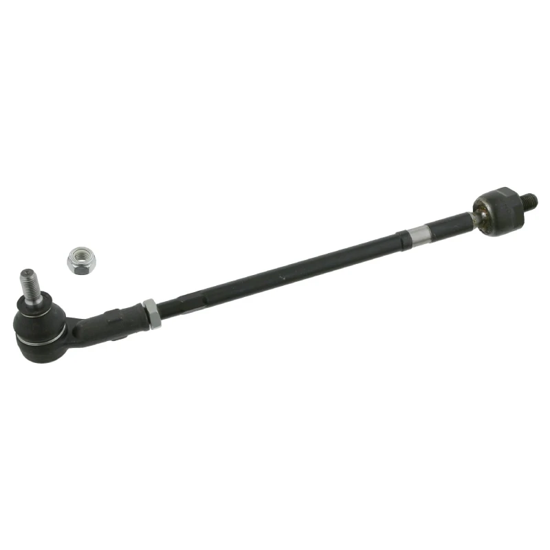 Image of FEBI BILSTEIN 26244 Tie Rod OE Turbo NEW, Front Axle Left, with lock nut Rod Assembly (284)