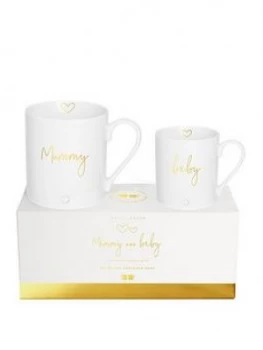 image of Katie Loxton Mummy and Baby Porcelain Mug