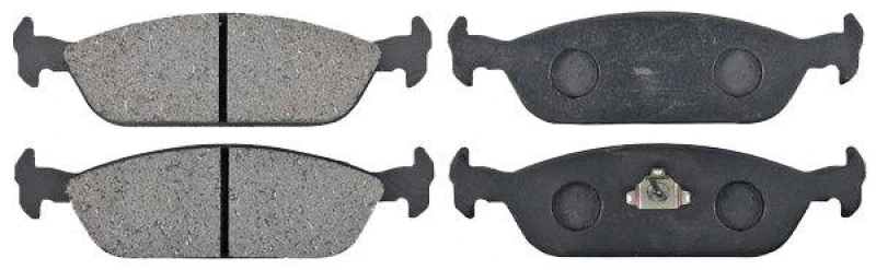Image of A.B.S. 36684 Brake pad set without integrated wear sensor Brake Pad Set,disc brake (402)