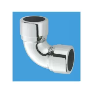 Image of CP Brass 90° Compression Bend - 32mm (Euro) - Mcalpine