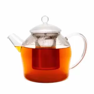 image of Bredemeijer Glass Minuet Teapot 12L With Stainless Steel Filter