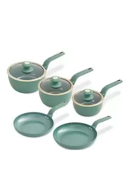 Image of Tower Cavaletto 5 Piece Cookware Set - Jade