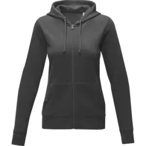 Elevate Womens/Ladies Theron Hoodie (L) (Storm Grey)