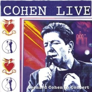 Image of Live in Concert by Leonard Cohen CD Album