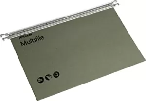 Image of Multifile Suspension Foolscap Box of 20, Green