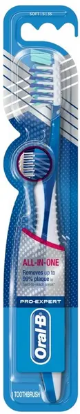 Image of Oral B Cross Action Complete Adult 35 Soft Manual Toothbrush