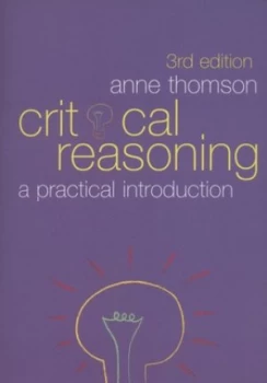 Image of Critical Reasoning by Anne Thomson Paperback