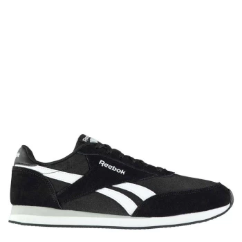 Image of Reebok Royal Classic Jogger Mens Trainers - Black/White