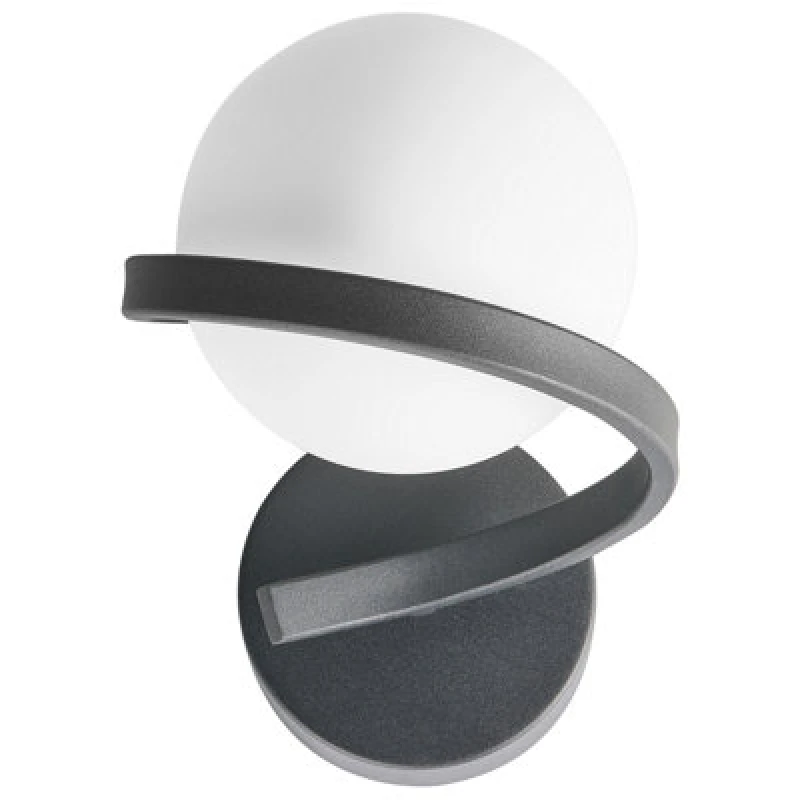 Image of Beliani Wall Lamp Colagne Metal Black