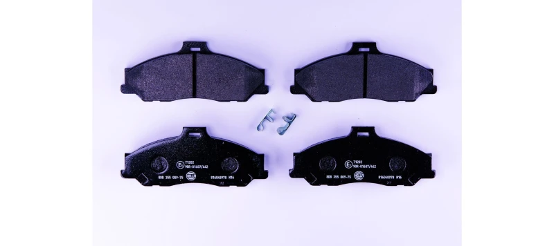 Image of HELLA Brake pad set HELLA 8DB 355 009-751