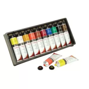 Image of Daler Rowney Georgian Oil Colours Selection Assorted Set (10 x 38m...