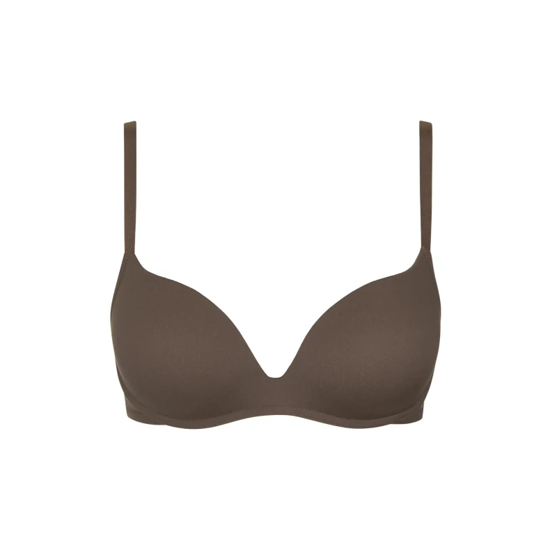 Image of Lisca Wire-free push-up bra For Her Lisca Maya Marron Female 85A