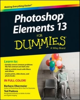Image of Photoshop Elements 13 for Dummies by Barbara Obermeier Book