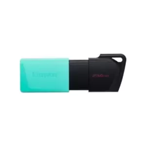 Image of Kingston Technology DataTraveler Exodia M USB flash drive 256GB USB Type-A 3.2 Gen 1 (3.1 Gen 1) Black Turquoise