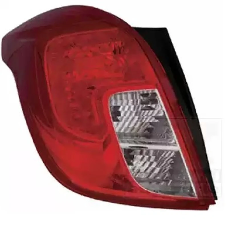 Image of VAN WEZEL 3775931 Rear light without bulb holder, Left Combination Rearlight (391)