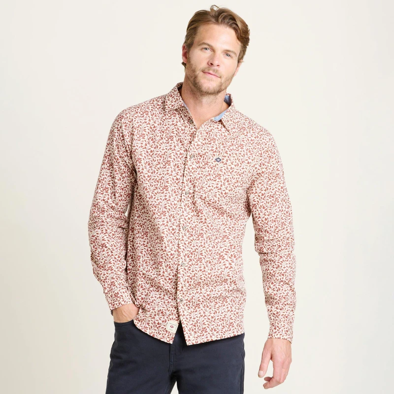 Image of Brakeburn Trailing Shirt Red