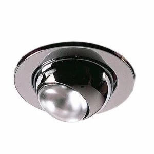 image of KnightsBridge R63 ES 60W 230V Eyeball Downlight - Chrome