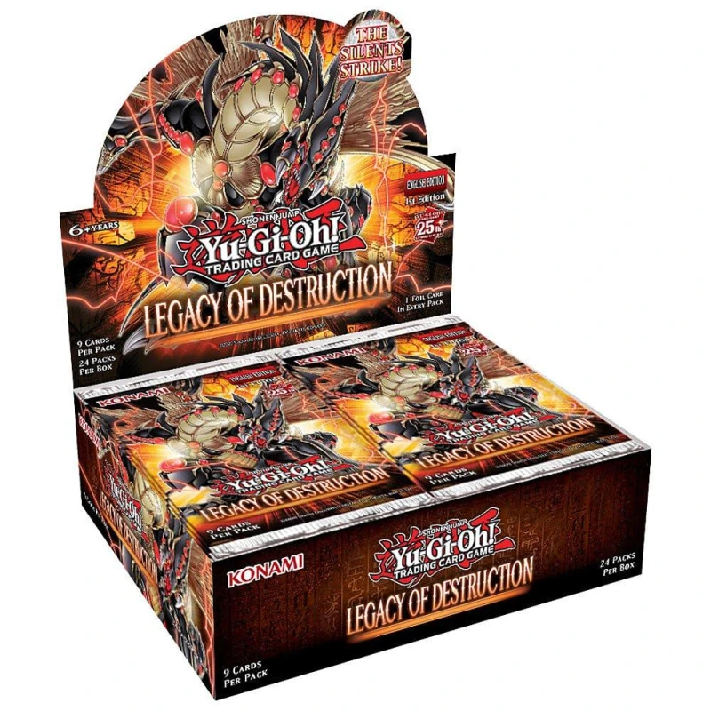 Image of Yu-Gi-Oh! TCG Legacy Of Destruction Booster Box (24 Packs)