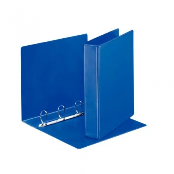 Image of Esselte Presentation Ring Binder Polypropylene 4 D-Ring 40mm A4 Blue Pack 10